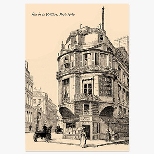 Rue de La Vrilliere, (1890 파리)