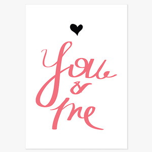 Typography (You and me)
