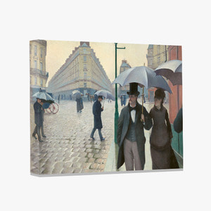 Gustave Caillebotte, 구스타브 카유보트 (비오는 파리 거리에서)