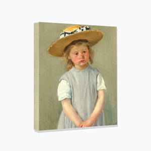Mary Cassatt, 메리 카사트 (밀짚모자를 쓴 아이)