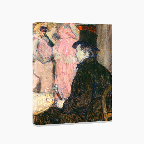 Henri de Toulouse Lautrec, 로트렉 (오페라 극장의 막심 드토마)