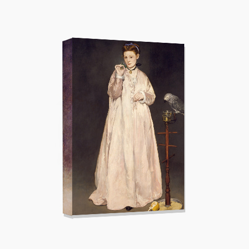 Edouard Manet, 마네 (여자와 앵무새)
