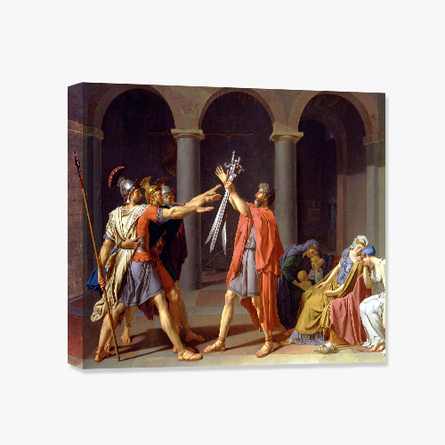 Jacques-Louis David, 자크 루이 다비드 (Horatii의 선서)