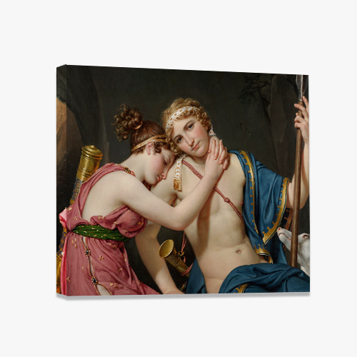 Jacques-Louis David, 자크 루이 다비드 (Telemachus와 Eucharis의 이별)