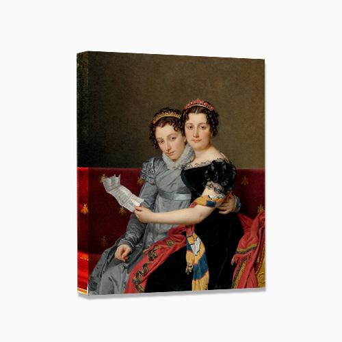 Jacques-Louis David, 자크 루이 다비드 (제 나이드 자매와 샬럿 보나파르트)