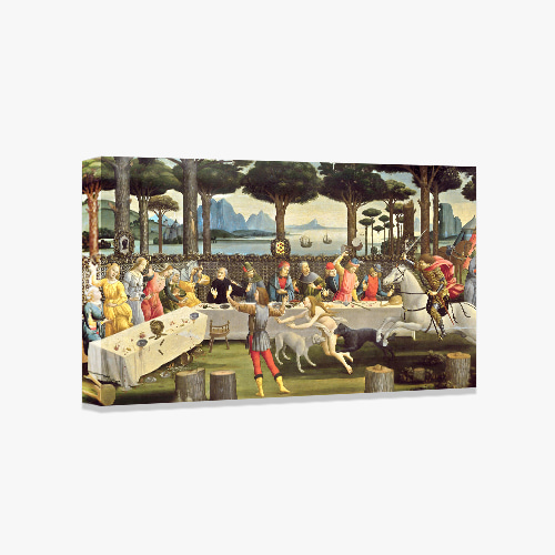 Sandro Botticelli,보티첼리 (나스타조 델리 오네스티의 향연 시리즈-1)