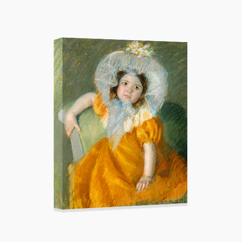 Mary Cassatt, 메리 카사트 (오렌지 드레스를 입은 마고)