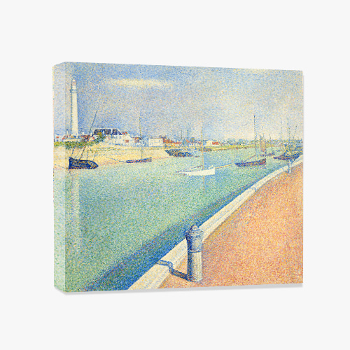Georges Seurat,조르주 쇠라 (그라블린의 운하, 프티 포르 필립)