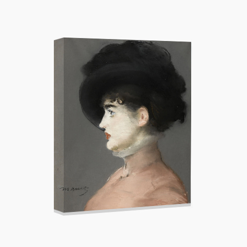 Edouard Manet, 마네 (검정 모자를 쓴 여인)