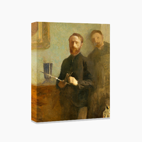 Jean-Edouard Vuillard, 뷔야르 (위로퀴와 함게한자화상)
