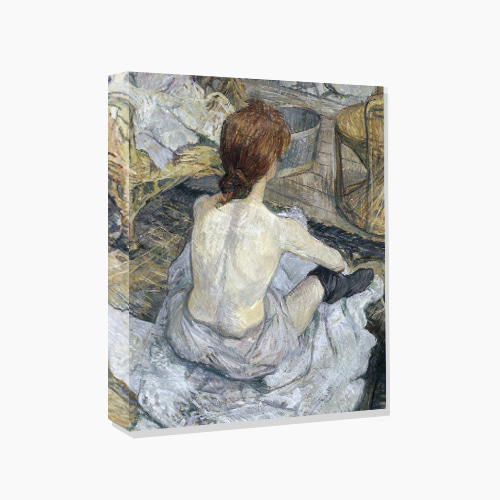 Henri de Toulouse Lautrec, 로트렉 (화장실의 여인)