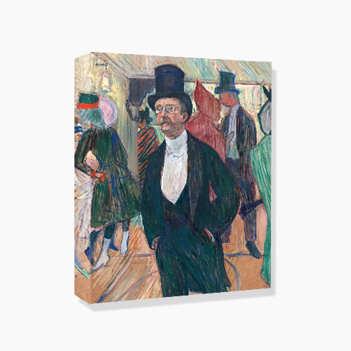 Henri de Toulouse Lautrec, 로트렉 (Monsieur Fourcade)