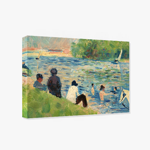 Georges Seurat,조르주 쇠라 (멱 감는 사람들)