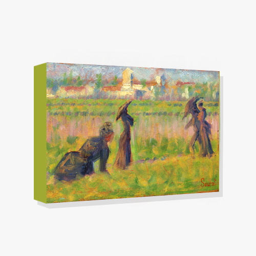 Georges Seurat,조르주 쇠라 (풍경속의 사람들)