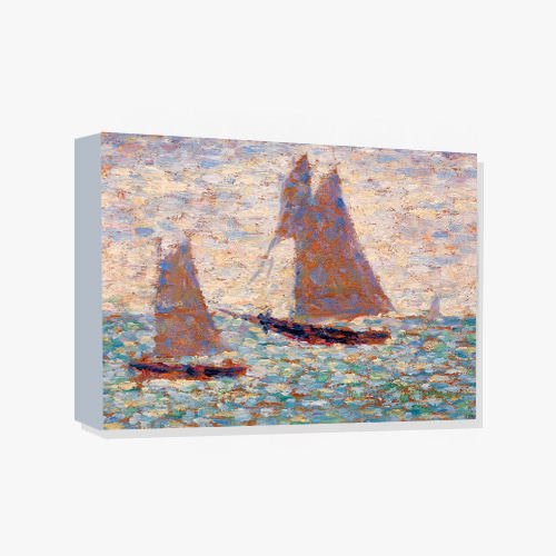 Georges Seurat,조르주 쇠라 (그랑캉의 두 범선)