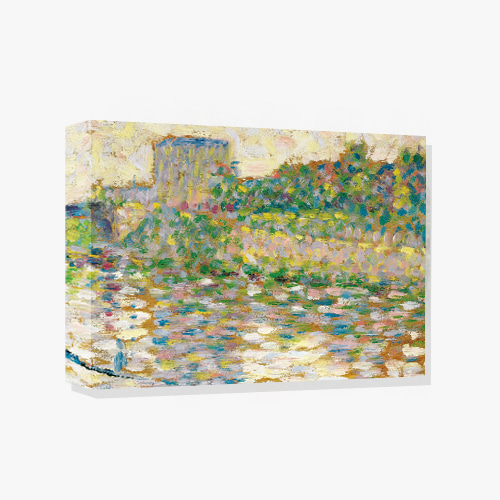 Georges Seurat,조르주 쇠라 (쿠르부아의 풍경)