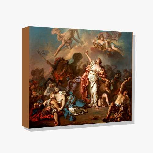 Jacques-Louis David, 자크 루이 다비드 (니오베의 아이들을 공격하는 아폴로와 다이애나)
