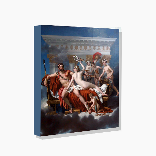 Jacques-Louis David, 자크 루이 다비드 (비너스와 삼미신에게 무장해제되는 마르스)