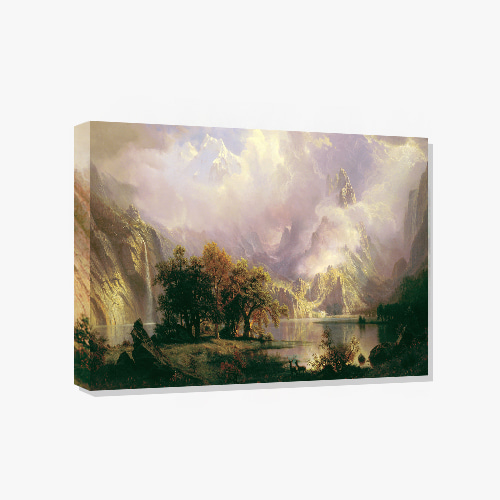 Albert Bierstadt, 앨버트 비어슈타트 (Rocky Mountain Landscape)