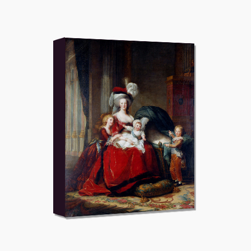 Élisabeth Vigée-Lebrun, 엘리자베스 비제 르 브룅 (Marie Antoinette and her Children)