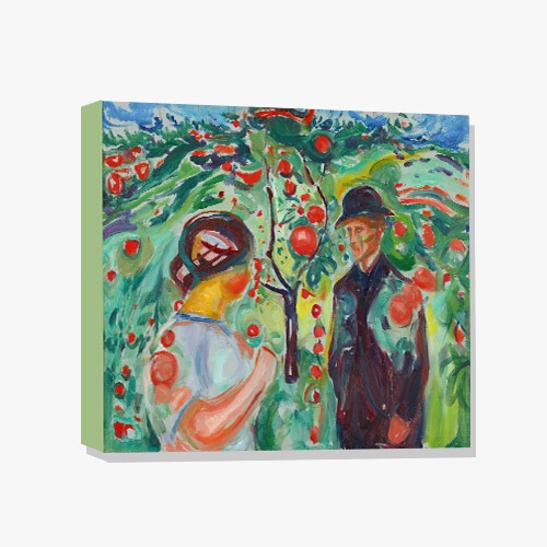 Edvard_Munch, 뭉크 (빨간 사과나무 아래서)