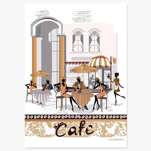 Paris cafe (파리 노천카페-02)