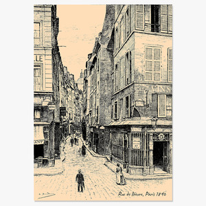 Rue de bievre (1890 파리)