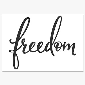 Typography (Freedom)