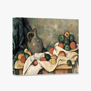 Paul Cezanne, 폴 세잔 (정물 주름잡힌 천 항아리와 과일접시)