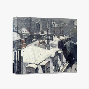 Gustave Caillebotte, 구스타브 카유보트 (옥상의 눈)