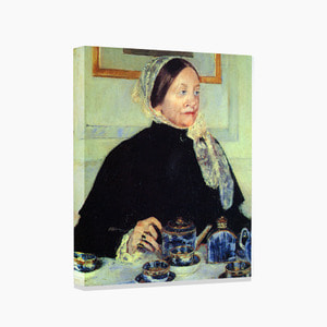 Mary Cassatt, 메리 카사트 (티테이블 앞에 앉아 있는 여인)