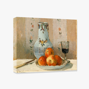 Camille Pissarro, 카미유 피사로 (항아리와 사과가 있는 정물)