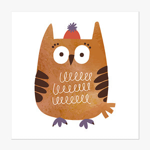 Owl (브라운 부엉이)