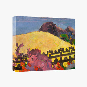 Paul Gauguin, 고갱 (저기 사원이 있다)