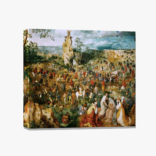 Pieter Brueghel de Oude , 대 피터르 브뤼헐 (갈보리의 행렬)