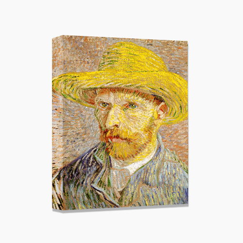Vincent van Gogh, 반 고흐 (밀짚 모자를 쓴 자화상-1)