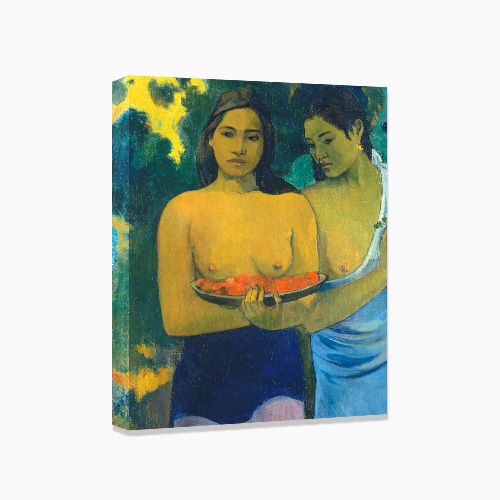 Paul Gauguin, 고갱 (망고꽃을 든 두 타히티 여인)