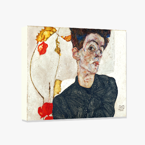 Egon Schiele, 에곤 쉴레 (꽈리 열매가 있는 자화상)