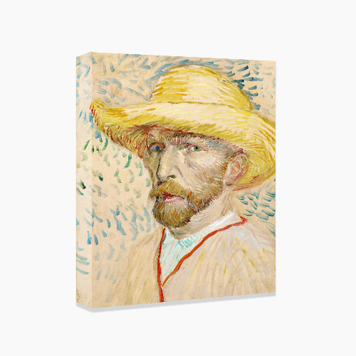 Vincent van Gogh, 반 고흐 (밀짚 모자를 쓴 자화상-2)