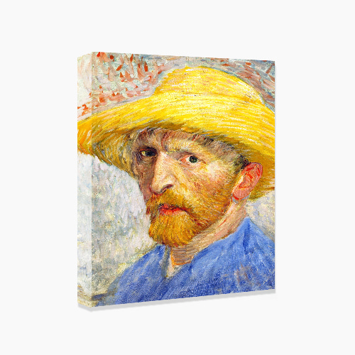 Vincent van Gogh, 반 고흐 (밀짚 모자를 쓴 자화상-3)