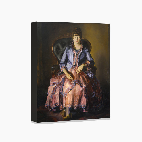 George Bellows,조지 벨로스 (퍼플 드레스를 입은 엠마)