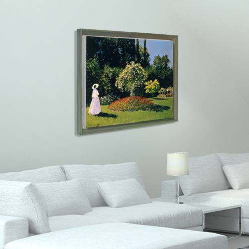 Claude Monet, 모네 (생타드레스 정원에 있는 잔 마가리트)