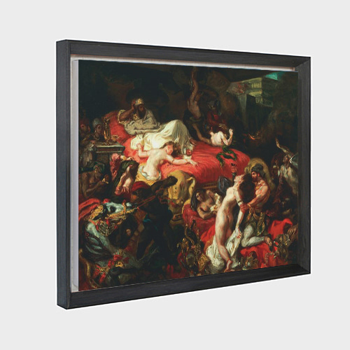 Eugene Delacroix, 들라크루아 (사르다나팔루스의 죽음)