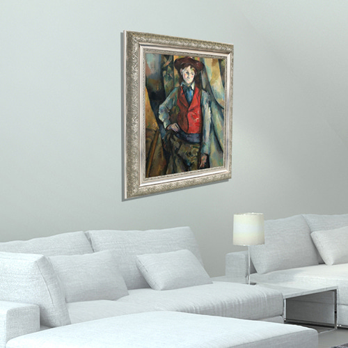 Paul Cezanne, 폴 세잔 (붉은 조끼를 입은 소년)