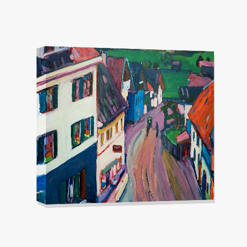 Wassily Kandinsky,칸딘스키 (Griesbräu 창문에서 보는 풍경)