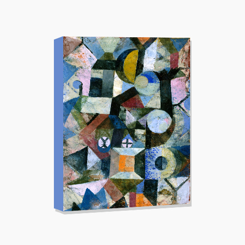 Paul Klee, 파울클레 (노란 반달과 Y의 구성)