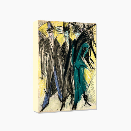 Ernst Ludwig Kirchner, 키르히너 (베를린 거리의 장면)