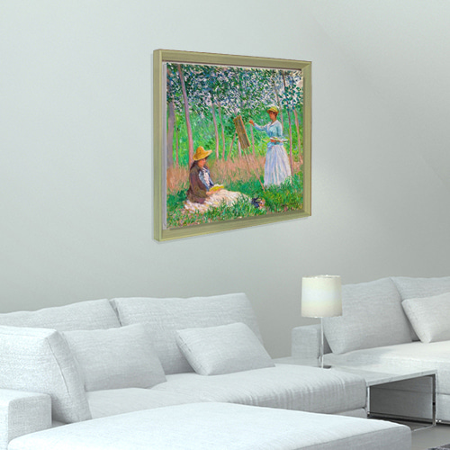 Claude Monet ,모네 (지베르니의 숲속에서)
