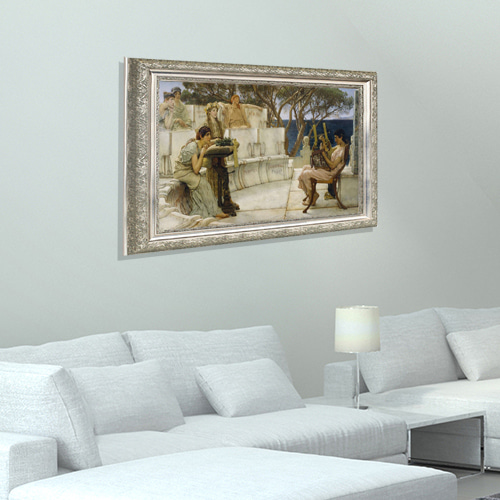 Lawrence Alma-Tadema,알마 타데마 (사포와 알카에)