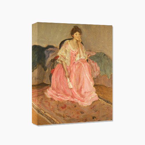 Frederick Carl Frieseke,프레드릭 칼 프리스크 (Lady in Pink)